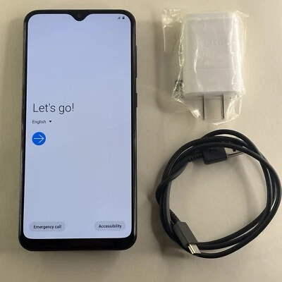 Samsung Galaxy A20 SM-A205U 32 GB Negro TracFone con Pop Sock Incluido! Foto 1 de 4