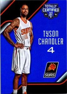 2015-16 Panini Totally Certified Mirror Blue Tyson Chandler 11/99 Phoenix Suns