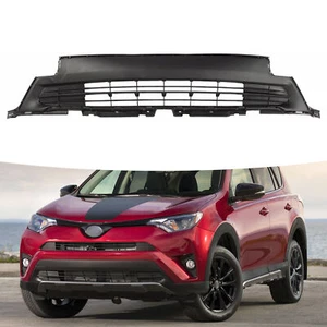 Parachoques delantero de malla negra parrilla inferior para Toyota RAV4 LE/XLE 2016 2017 2018 - Imagen 1 de 10