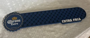 Rare Corona extra Beer bar mat beer bar mancave display Counter Top cerveza FRIA - Picture 1 of 6