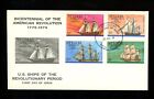 Postal History St Lucia #379-386 FDC Tall Sailing Ships 1976 Set of 2