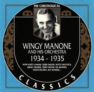 Wingy Manone and His Orchestra 1934-1935 by Wingy Manone (CD - 1994) Jazz - Imagen 1 de 2