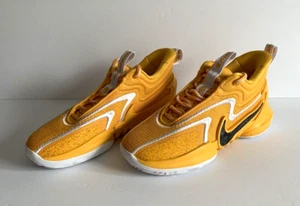 Nike Cosmic Unity 2 Promo Mens DX6649-701 Vibrant Yellow Basketball Shoes Size 5 - Picture 1 of 16