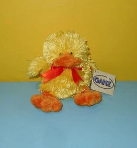 Ganz Dewi die Ente orange und gelb klein 6 Zoll Bohne Plüsch #HE6076 - Bild 1 von 2