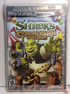 Shrek's Carnival Craze Party Games (Sony PlayStation 2, 2008) Sellado de fábrica PS2 - Imagen 1 de 2