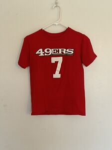 San Francisco 49ers #7 Kaepernick NFL Football Shirt ~ Youth M ~ Red Colin