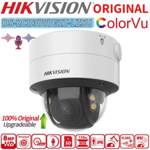 Hikvision 8MP ColorVu 2.8mm-12mm Zoom IP Camera Audio Alarm DS-2CD3787G2T-LZSU - Picture 1 of 9