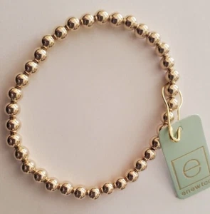 enewton classic gold 5mm bead braclet gold - Picture 1 of 1
