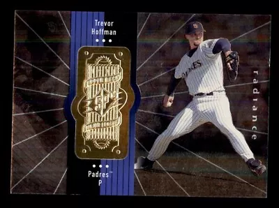 1998 SPX FINITE RADIANCE /4500 #124 TREVOR HOFFMAN SAN DIEGO PADRES - Image 1 of 2