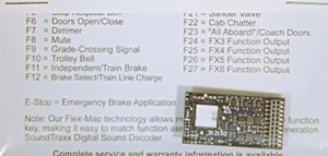 Soundtraxx TSU-21PNEM8 Tsunami2 Electric loco Sound decoder, 21 Pin NEM version - Bild 1 von 2