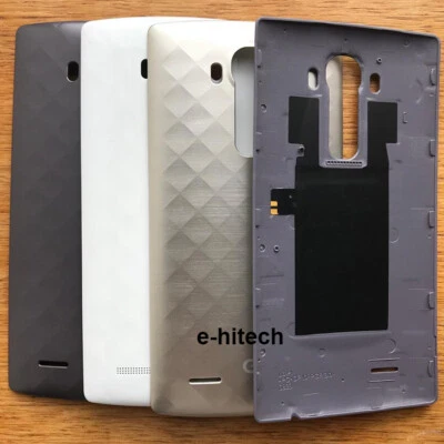 rear battery back cover housing door for LG G4 all version silk effect with nfc - Image 1 of 2
