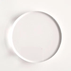 50 KLARE KREIS ACRYL 3 ZOLL LEERE SCHEIBEN 1/16 ZOLL DICK RUNDE FORMEN ACRYLFORMEN - Bild 1 von 3