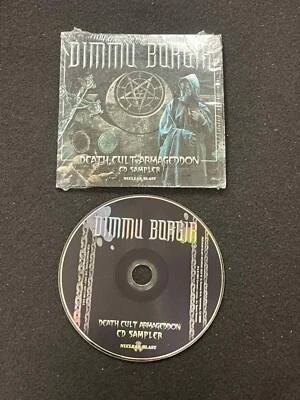 DIMMU BORGIR DEATH CULT ARMAGEDDON CD NUCLEAR BLAST PROMO - Image 1 of 2