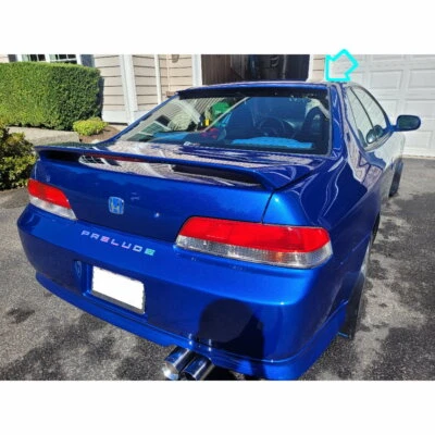 Stock 229V Rear Window Roof Spoiler Wing Fits 1997~2001 Honda Prelude 5th Coupe - Imagem 1 de 4