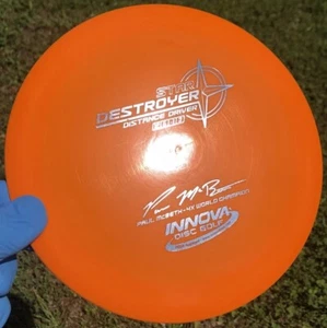 Innova 4x Paul McBeth Star Destroyer 176 Disc Golf Driver Embossed *DS Rare -NEW - Imagen 1 de 24