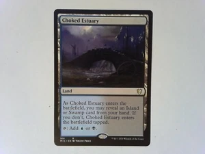 Choked Estuary  Midnight Hunt Commander - Magic the Gathering MTG Land - Picture 1 of 2
