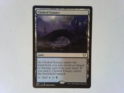 Choked Estuary  Midnight Hunt Commander - Magic the Gathering MTG Land - Image 1 of 2