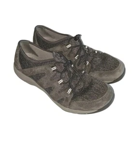 Dansko Holland Suede Leather Low Top Bungee Gray Comfort Shoes Wms 7.5US 38EU - Picture 1 of 12