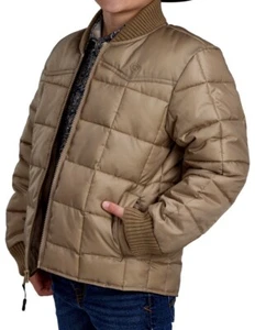 Roper Western Jacket Boys Price Point Zip Khaki 03-397-0761-0601 TA - Picture 1 of 2