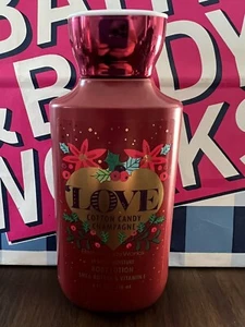 NEW! BATH & BODY WORKS LOVE COTTON CANDY CHAMPAGNE BODY LOTION 8 OZ - Picture 1 of 1