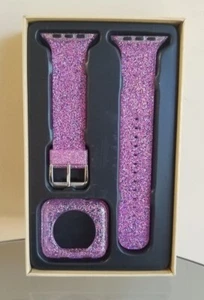 Libra Gemini Compatible with Apple Watch Band 42mm And Protective Bumper Pink  - Picture 1 of 8