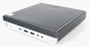 HP ProDesk 600 G5 Desktop Mini i5-9500T 500GB HDD 8GB RAM Win 11 Pro (PC) C - Picture 1 of 7
