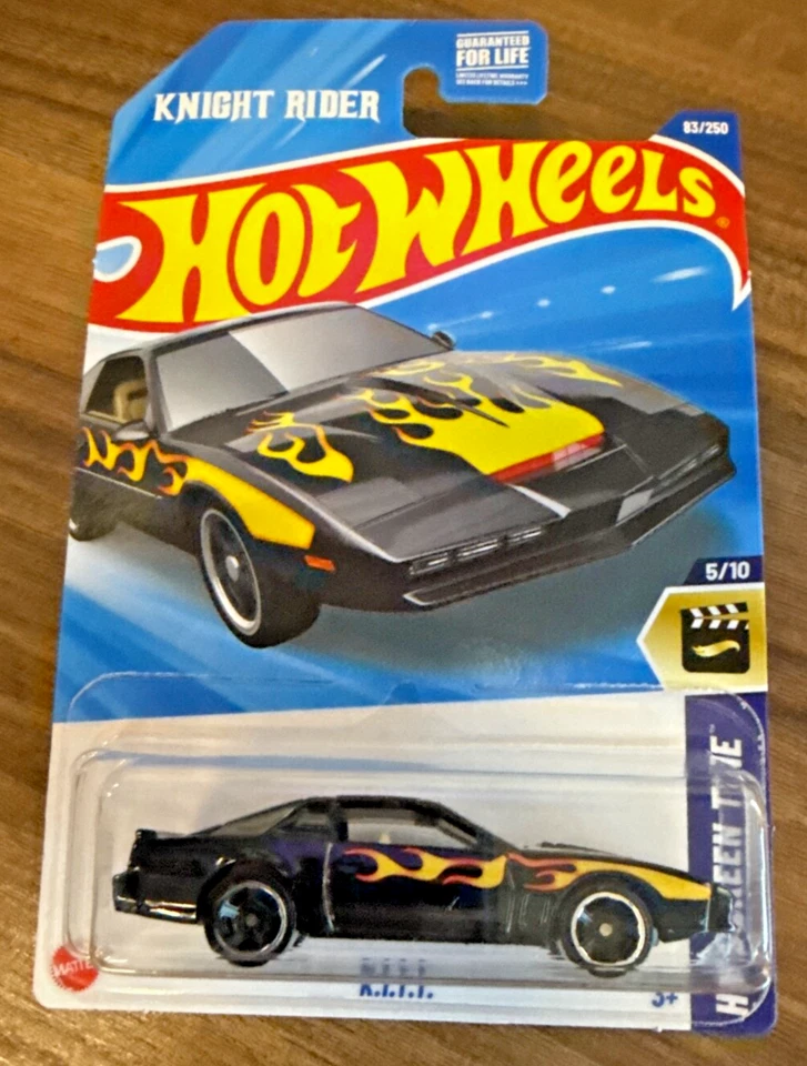 风火轮 K.I.T.T. #083 HW '25 屏幕时间 5/10 黑色 VHTF! — 第 1/1 张图片