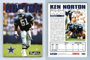Ken Norton #102 Skybox Impact 1992 Football Trading Card - Picture 1 of 1