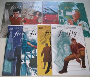 Firefly #1 2 3 4 5 6 7 8 Cover B first 2 arcs 1st print unread 2018 Boom! - Picture 1 of 9