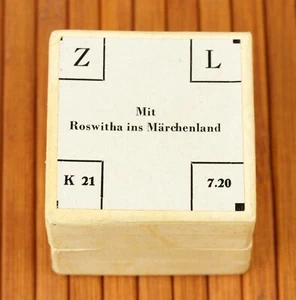 FILMOSTO Bildband Dia Rollfilm K21 MIT ROSWITHA INS MÄRCHENLAND Pouva Magica - Bild 1 von 1