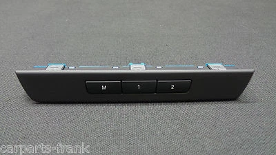 BMW F10 F11 F07 & LCI Control Panel Sitzzusatzfunktionen Switch Memory 9215808 - Image 1 of 2