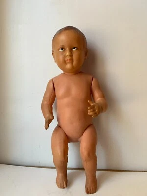 ancien poupon déposé 45, celluloid, cul plat - Photo 1/4