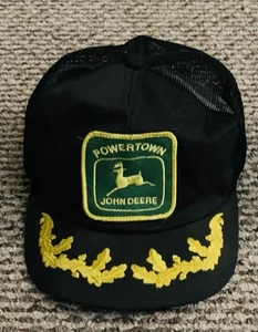 Power Town John Deere Vintage Hat See Description! - Picture 1 of 4