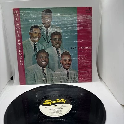 The Soul Stirrers Featuring Sam Cooke LP 1972 Reissue Specialty SP-2106 Vinyl - Image 1 of 4
