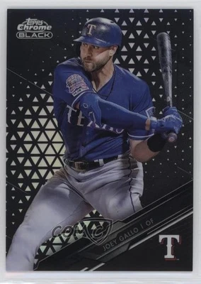 2020 Topps Chrome Black Refractor /199 Joey Gallo #45 - Image 1 of 2