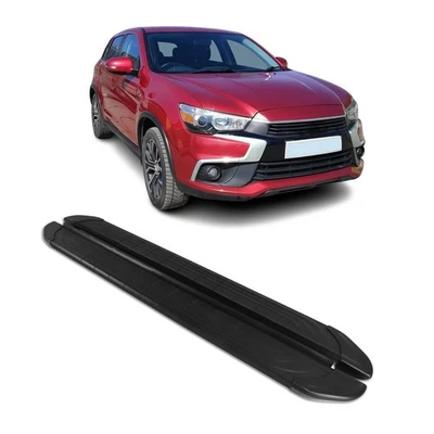 Side Step Running Boards Nerf Bars for Mitsubishi Outlander Sport 2011-24 Black - Изображение 1 из 4