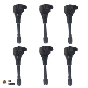 Juego de 6 bobinas de encendido para Nissan V6 3,7 L reemplazar UF617 22448-EY00A - Imagen 1 de 11