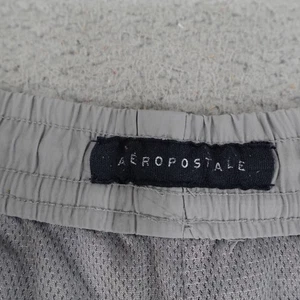 Aeropostale Shorts Mens Medium Gray Mesh Lined Swim Trunks Quick Dry Pocket - Picture 1 of 12