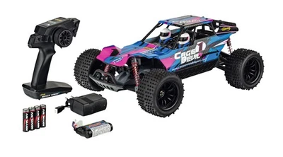 CARSON 1:10 Cage Devil FE 2.4G 100% RTR R/C Fahrzeug, Blau - Bild 1 von 3
