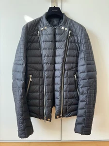 Balmain Down Puffer Biker Jacket Rousteing - Bild 1 von 6