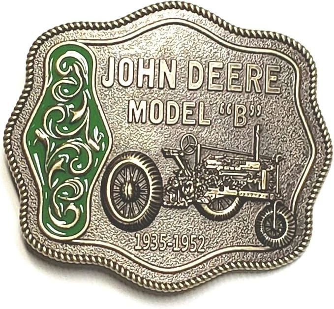 John Deere Tractor  Model "B" 1935-1952  Belt Buckle Fits 1.5" wide Belt - Image 1 of 1