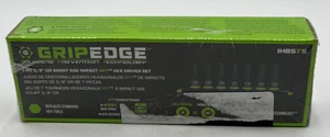 Juego de enchufes de brocas hexagonales de impacto SAE GripEdge IHBS7S 7 piezas - unidad de 3/8" - Imagen 1 de 11