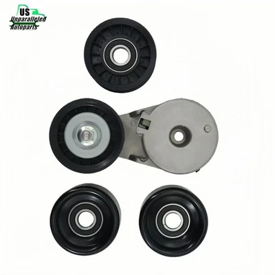 For Chevrolet Malibu Equinox Pontiac Torrent 3* Tensioner Assembly W/ Pulley Kit - Изображение 1 из 4