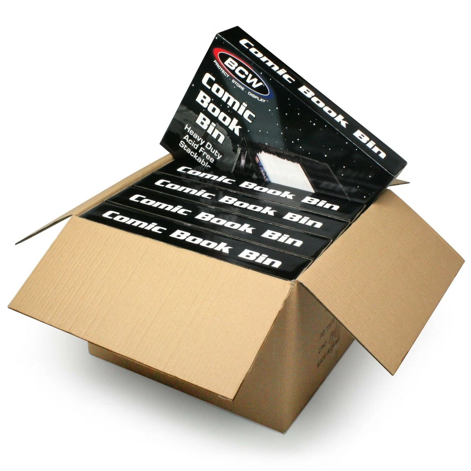 BCW Short Comic Book BIN: 5-ct. Case - Photo 1/1