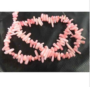 Beautiful 8 Colors Natural Coral Gemstone Chip Loose Beads 15'' Strand AA