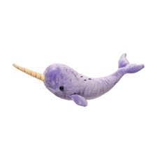 SPIKE the Plush PURPLE NARWHAL Stuffed Animal - Douglas Cuddle Toys - #1577