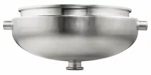 BVV Jacketed Hemispherical Reducers with 2" Tri-Clamp Drain Port - Picture 1 of 1