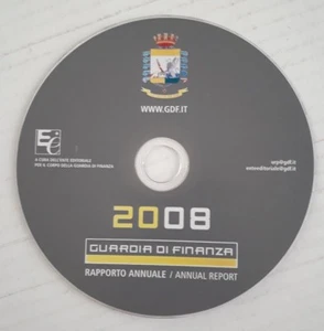 CD Guardia di Finanza rapporto annuale 2008 GDF - Picture 1 of 1