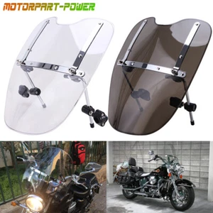 Parabrisas para Harley Honda Magna Shadow 600 750 1100 Spirit Sabre VT C2 VTX1300 - Imagen 1 de 20