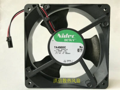 Nidec TA450DC B33534-55 DC24V 0.45Amp 12038 120mm inverter fan 2pin - Image 1 of 4